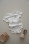 NOSTALJİK AT DESENLİ ORGANİK BEBEK ZIBIN